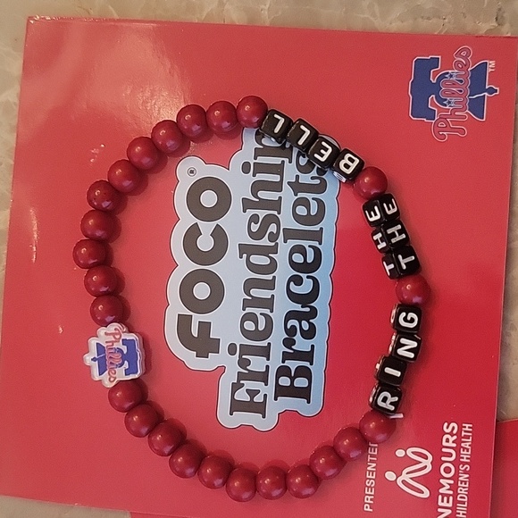 Bundle of Phillies Friendship Bracelets - Picture 3 of 4